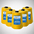 Linha para Costurar Sacaria Colorida Cone 250 g Cx c/ 10 cones AMARELO - Imagem 1