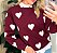 Blusa Moleton Coração - Imagem 3
