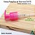 Válvula Pump Bico de Pato PINK rosca 24mm R24/415 (10un) (CH/WK/PK24) Shampoo, Condicionador, Creme - Imagem 3