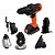 Combo 20V Multi Ferramentas Matrix 6 Cabeçotes Black+Decker MTX20K6A-BR - Imagem 1