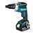 Parafusadeira para Steel Frame com 2 Baterias LXT 18V 3.0Ah Brushless Makita DFS251RFE - Imagem 3