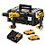 Combo Parafusadeira Furadeira de Impacto + Parafusadeira Impacto 20V Max 2 Baterias 2Ah + Maleta Tstak Dewalt DCK222D2T - Imagem 1