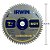 Disco Lâmina de Serra Circular para Madeira 7.1/4" 184mm x 20mm x 60 Dentes Irwin IW14110 - Imagem 2
