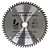 Disco Lâmina de Serra Circular para MDF 10 Polegadas 254mm x 30mm x 60 Dentes Lotus 2827 - Imagem 1