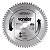 Disco Lâmina de Serra Circular para Alumínio 7.1/4 Polegadas 185mm x 20mm x 60 Dentes Vonder - Imagem 1