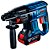 Martelete Perfurador Sds Plus 18V 2 Baterias 4.0Ah Brushless Maleta Bosch GBH 180LI - Imagem 3