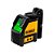 Nível a Laser 30 Metros Auto Nivelador Linha Cruzada Verde com Maleta Dewalt DW088CG-LA - Imagem 2