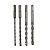 Kit de 4 Brocas Sds Plus Concreto 6mm 8mm 10mm 12mm x 160mm Lotus - Imagem 1