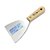 Espátula Multiuso de Aço Inox Cromado com Cabo de Madeira 4'' 10cm Lotus 6867 - Imagem 2