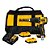 Parafusadeira Furadeira Impacto 20V Brushless + 2 Baterias 2.0Ah Bivolt Bolsa Dewalt DCD709D2-BR - Imagem 1