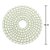 Disco de Lixa Diamantada com Velcro Polimento Brilho D’água G1500 100mm Cortag 62150 - Imagem 4