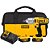 Chave de Impacto 1/2'' 2 Baterias 20V XR 540Nm 4.0Ah e Maleta 220V DeWalt DCF889M2-B2 - Imagem 1