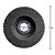 Disco Flap de Desbaste para Porcelanato 4.1/2" 115mm Grão 120 Cortag 62050 - Imagem 3