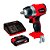 Kit Chave de Impacto 1/2'' e 1/4'' 1 Bateria 18V 2.5Ah Brushless 215Nm PXC Start Carregador Einhell TP-CW 18 Li BL - Imagem 1