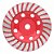 Disco Diamantado de Desbaste Rebolo Turbo 4.1/2" 115mm x M14 Cortag 61753 - Imagem 1