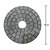 Disco Diamantado Polimento Brilho D'água Buff Preto com Velcro 100mm Cortag 62153 - Imagem 3