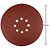 Disco de Lixa Velcro 8 Furos 9" 230mm Grão 220 Lotus 2953 Unidade - Imagem 2