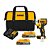 Kit Parafusadeira de Impacto 1/4'' 2 Baterias 20V 1.7Ah Powerstack Max Li-Ion Brushless Bolsa Dewalt DCF887 - Imagem 1