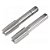 Macho Manual de Aço Rápido Métrica Fina M14 x 1,50 mm 2 peças Vonder - Imagem 2