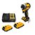 Kit Parafusadeira de Impacto 1/4'' 2 Baterias 20V Max* Brushless Atomic 205Nm Dewalt DCF850 - Imagem 1