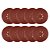 Disco de Lixa Velcro 8 Furos 9" 230mm Grão 220 com 10 Unidades Lotus 2953 - Imagem 2