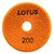 Lixa Diamantada Porcelanato Brilho D'água Grão 200 x 100mm Lotus 2319 - Imagem 3
