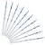 Lâmina para Arco de Serra Manual Bimetal 24 Dentes com 10 Peças Irwin IRHT14034 - Imagem 1