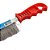 Escova de Aço com Cabo Vermelho 23cm Lotus 6654 - Imagem 3