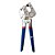 Alicate Puncionador Prendedor de Perfil Drywall Pro 10'' 25cm Lotus 6896 - Imagem 2