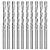 Fresa para Recortadora de Drywall 1/8" x 60mm 10 Unidades Dewalt DWAST18010 - Imagem 1