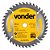 Disco Lâmina de Serra Circular para Madeira 7.1/4 Polegadas 185mm x 20mm x 40 Dentes Vonder - Imagem 1