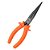 Alicate de Bico Reto Meia Cana 6.1/2" Isolado 1000V 8132 - 160 IOX Gedore - Imagem 1
