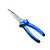 Alicate de Bico Meia Cana Reto 8" Isolado 1000V 200-JC 029.891 Gedore - Imagem 1