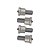 Pontas Bits Phillips com Limitador para Drywall PH2 25,4mm com 4 Peças MaxFit Ultra Dewalt DWAF1PH2D-4H - Imagem 2