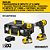 Combo Parafusadeira Furadeira Impacto + Parafusadeira Impacto 20V 2 Baterias 2Ah Brushless Fatmax Maleta Tstak Stanley - Imagem 4