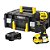 Combo Parafusadeira Furadeira Impacto + Parafusadeira Impacto 20V 2 Baterias 2Ah Brushless Fatmax Maleta Tstak Stanley - Imagem 2