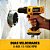 Combo Parafusadeira/Furadeira de Impacto + Parafusadeira de Impacto com 2 Baterias 12V Maleta Tstak Dewalt DCK202C2T-BR - Imagem 6