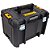 Caixa Organizadora Profunda Tstak Empilhável 17'' 28L Dewalt DWST17806 - Imagem 2