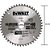 Disco Lâmina de Serra Circular para Alumínio 7.1/4" 184mm x 25mm x 48 Dentes Dewalt DWA03200 - Imagem 4