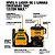 Nível a Laser à Bateria 70 Metros 360º 3 Linhas Verdes 12V/20V Dewalt DCLE34030GB (Sem Bateria e Sem Carregador) - Imagem 8