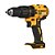 Parafusadeira/Furadeira de Impacto Brushless com 1 Bateria 2Ah 20V Max* 65Nm Bolsa Dewalt DCD7781D1BR - Imagem 2