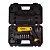 Parafusadeira Articulada 1/4'' Bateria Embutida 8V Max Bivolt Maleta 45 Acessórios Dewalt DCF008-BR - Imagem 4