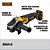 Esmerilhadeira Angular 5'' 20V Max* com 2 Baterias 5Ah XR e Carregador com Bolsa Dewalt DCG413P2-BR - Imagem 6
