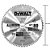 Disco Lâmina de Serra Esquadria para Alumínio 10 Polegadas 254mm x 30mm x 80 Dentes DeWalt DWA03210 - Imagem 3