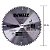 Disco Lâmina de Serra Esquadria para Alumínio 12 Polegadas 305mm x 30mm x 80 Dentes Dewalt DWA03230 - Imagem 2