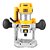Tupia de Coluna Portátil com Base Removível 2 Pinças 1/4" e 8mm 900W 127V Dewalt DWP611PK-BR - Imagem 4