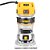 Tupia de Coluna Portátil com Base Removível 2 Pinças 1/4" e 8mm 900W 127V Dewalt DWP611PK-BR - Imagem 5