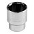 Soquete Sextavado Aço Cr-V Cromado 1/2'' 27mm Stanley 4-88-749 - Imagem 1
