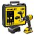Parafusadeira/Furadeira com Impacto 1/2" 1 Bateria 2Ah 20V Max* 65Nm Brushless com Maleta Stanley SBD716D1K-BR - Imagem 1