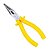 Alicate de Bico Meia Cana Isolado 1000V 6'' 152mm Stanley 70-022 - Imagem 2